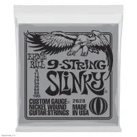 ERNIE BALL 2628 Nickel Wound Slinky 9-105 - Струны для 9 струнной электрогитары