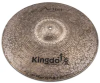 KINGDO 18" ARTIST DARK CRASH Тарелка крэш 18" , сплав B20, Medium , оригинальное окисление, глубокий, темный тембр с сильной аттакой и быстрым затуханием