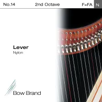 Harp F2 string Bow Brand Lever Artists Nylon - Lever harp F 2 octave nylon string