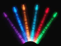 FDSL-5A Барабанные палочки светящиеся, акрил, FOIX