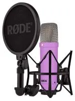 NT1 Signature Series (Purple) комплект: студийный микрофон, SM6 амортизатор, кабель, чехол RODE