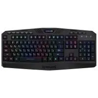 Клавиатура беспроводная Redragon Harpe Wireless (Харп БП) RU,RGB,2.4G+BT,черная,мембран.