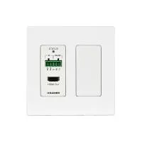 Kramer [wp-789r/us-d(w)] приемник hdmi, rs-232, ик по витой паре hdbaset; поддержка 4к60 4:2:0, poe