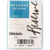 D`addario dcr0225 sale  трости для кларнета bb, reserve (2 1/2), 2шт. в пачке