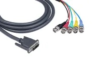 Переходный кабель [94-0605003] Kramer Electronics C-DMA/5BM-3 Кабель DVI-A Вилка - 5BNC Вилкии, 75 Ом, 0.9 м