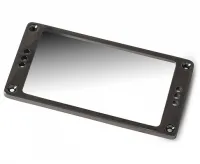 SCHALLER Pickup-Frames (арт.17020611) - рамка звукоснимателя, металл, прямая, полированная, отделка: рутений (серый металл), размеры 89,5x45x6,3 мм, Винты и пружины включены. (Старый артикул: 120ru)