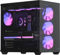 Корпус для компьютера FORMULA ATX Crystal Z2 Black V2