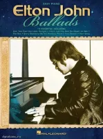 MusicSales HL00307213 - ELTON JOHN BALLADS EASY PIANO PERSONALITY PF BK