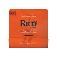 RJA0130-B25 Rico Трости для саксофона альт, размер 3.0, 25шт в индивидуальной упаковке, Rico
