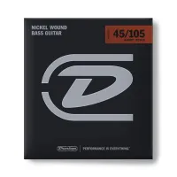 DBN45105S Комплект струн для бас-гитары, никелированные, Medium Light, 45-105, Short Scale, Dunlop