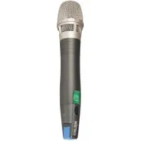 Mipro ACT-72HC-76 Ручной UHF радиомикрофон серии ACT-700 с кардиоидным конденсаторным капсюлем MU-76A. Металлический корпус, LCD-дисплей, работа от одного аккумулятора ICR 18500. Ширина полосы 24 МГц. Диапазон рабочих частот 554-626 MHz