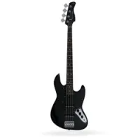 Sire v3p-4 bks  бас-гитара, форма jazz bass, цвет черный матовый