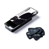 Dunlop jcpt02h johnny cash legend pick tin sale  сувенирный набор медиаторов в пенале, толстые, 6 шт