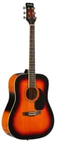 MARTINEZ FAW - 702 / VS - «Вестерн», верх - ель, низ и обечайка - акатис, цвет violin sunburst