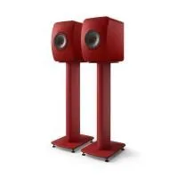 Акустическая система KEF LS50 WIRELESS II CRIMSON RED EU (SP4025KA)+KEF S2 Floor Stand Red (Комплект)