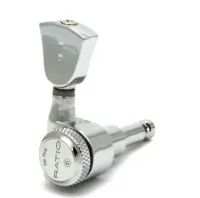 PRL-8341-C0 Ratio Locking Колки для гитары 3+3, локовые, хром, GraphTech