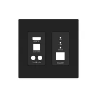 Kramer WP-EN6 US PANEL SET- Комплект лицевой панели для кодера WP-EN6 черного цвета