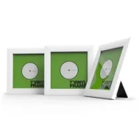 Glorious vinyl frame set 7" white  комплект рамок для обложек винила формата 7'', цвет белый