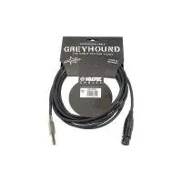 KLOTZ GRHXP050 GREYHOUND готовый микрофонный кабель, разъемы Amphenol XLR female - Jack mono длина 5 m