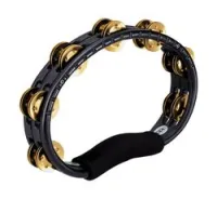 Meinl tmt1b-bk  тамбурин пластиковый двухрядный, без мембраны, латунь, цвет чёрный