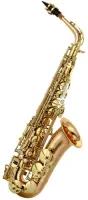 Alto saxophone LC A-702CLEG - Advanced professional 91% red copper alto saxophone with transparent lacquer finish, with luxurious bell engraving