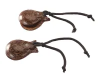 Castanets Talwar TP-ECT9P - Tiger wood 73 mm diameter professional castanets
