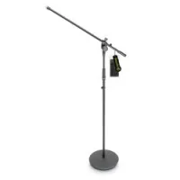Gravity ms 2321 b - прямая микрофонная стойка на круглом основании с регулировкой высоты