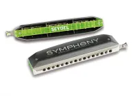 54640C Symphony Acryl C Губная гармошка, хроматическая, в кейсе с подогревом, Seydel Sohne