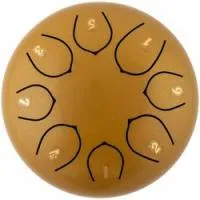 Bee df1101 yellow  глюкофон, 8 нот, 2 палочки, чехол, цвет желтый