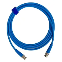 12G SDI BNC-BNC (mob) (blue) 1 метр мобильный/сценический кабель (синий) GS-PRO