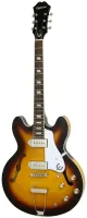 EPIPHONE CASINO VINTAGE SUNBURST полуакустическая электрогитара, цвет санбёрст
