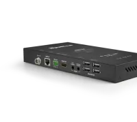 WyreStorm RX-500 - 4K HDR 4:2:0 60 Гц Приемник HDBaseT 2.0 с входами для USB-устройств, деэмбедированием звука и PoH (4K: 35 м)