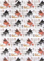 Папка на резинке А4 МУЗ.ИНСТРУМЕНТЫ коллаж