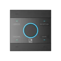 AUDAC NCP105/B Universal network/PoE wall panel controller Black version