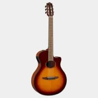 Yamaha NTX1 BS  Электроакустическая классическая гитара, верхняя дека из массива ситхинской ели