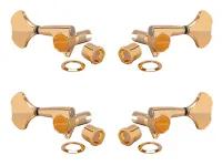 GB350-GG-L2+R2 Колки для бас-гитары 2+2, золото, Gotoh