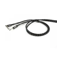 PROEL BRV120LU5BW шнур инcтрументальный моно Jack 6,3мм <-> угловой моно Jack 6,3мм,  армированный,