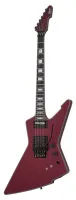 SCHECTER E-1 FR-S SCAR - 6-струнная электрогитара, 24 лада, корпус: красное дерево с топом из клёна, гриф вклеен: красное дерево 3 куска, со вставками из файбер карбона, звукосниматели: HH Schecter USA Apocalypse-VI™, Sustainiac®, 3х позиционный переключа