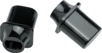 FENDER ORIG.TELE 'TOP HAT' SWITCH TIP ручки переключателей звукоснимателей (2 шт.), цвет черный