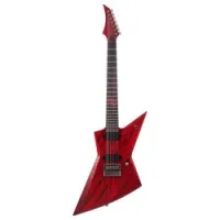Solar Guitars E1.7 Canibalismo  7-струнная эл. -гитара, Explorer, HH, Evertune, цвет красный, чехол