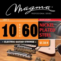 Magma Strings GE230N - Струны для 7-струнной электрогитары 10-60, Серия: Nickel Plated Steel, Калибр: 10-13-17-28-38-50-60, Обмотка: круглая, никелиро