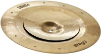 STAGG SEN-STA0814 ZZ - набор тарелок 8" splash + 14" china, Sensa