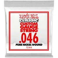 Ernie Ball 1246 струна для электро и акустических гитар. Никель, калибр .046