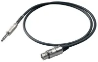 PROEL BULK210LU3 шнур соединительный стерео джек 6,3/ XLR мама. Длина: 3.0м