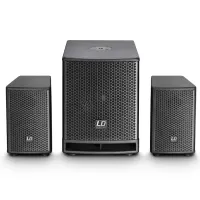 Ld systems dave 10 g3 - компактный активный комплект pa-системы (сабвуфер 10" + 2 сателлита 5,25")