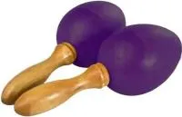 STAGG EGG-MA S/PP - пластиковые маракасы (2 шт).Форма: яйцеобразная.Вес: 50 гр. Цвет: фиолетовый