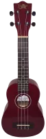 Kaimana UK-21 RDM Укулеле сопрано, цвет красный матовый
