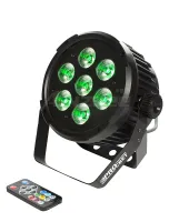 PROCBET PAR LED 7-15 RGBWA+UV PL - PAR