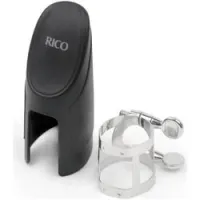 Rico rbc1n  лигатура с колпачком для бас-кларнета, никель
