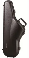 Alto saxophone case GLCASE GLQ-A - Reliable ABS plastic alto saxophone shaped case. Black color